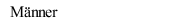 M&auml;nner
